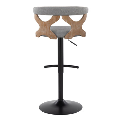 Majestic Office Furniture Adjustable Barstool - Set of 2