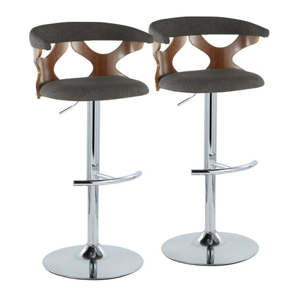 Majestic Office Furniture Adjustable Barstool - Set of 2