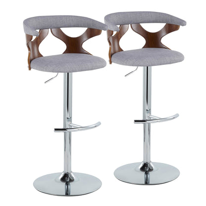 Majestic Office Furniture Adjustable Barstool - Set of 2