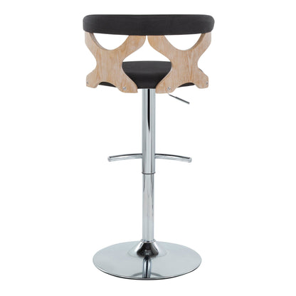 Majestic Office Furniture Adjustable Barstool - Set of 2