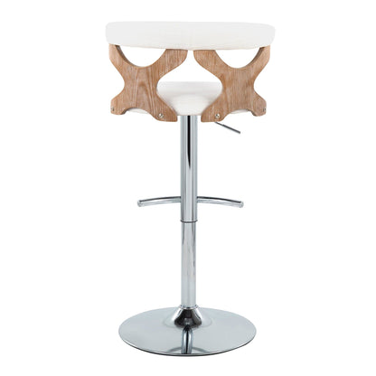 Majestic Office Furniture Adjustable Barstool - Set of 2