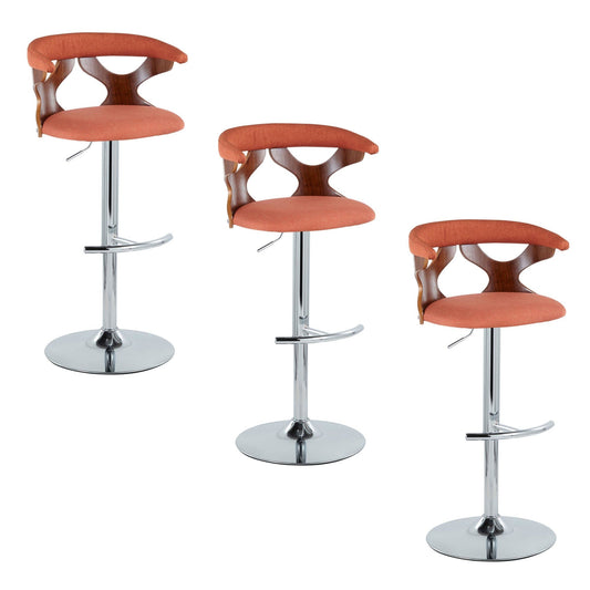 Majestic Office Furniture Adjustable Barstool - Set Of 3
