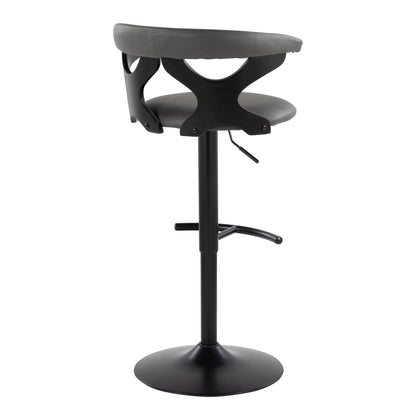 Majestic Office Furniture Adjustable Barstool - Set of 2