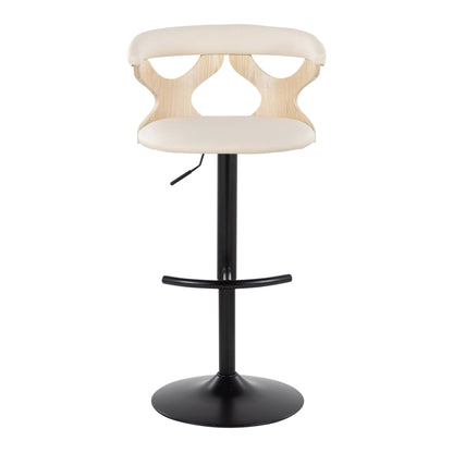 Majestic Office Furniture Adjustable Barstool - Set of 2