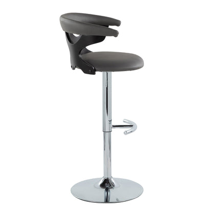 Majestic Office Furniture Adjustable Barstool - Set of 2