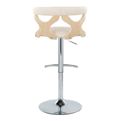 Majestic Office Furniture Adjustable Barstool - Set of 2