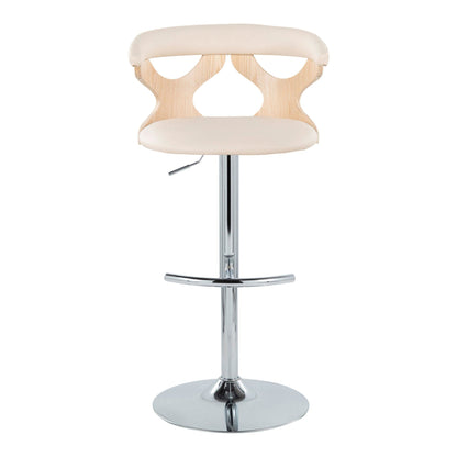 Majestic Office Furniture Adjustable Barstool - Set of 2