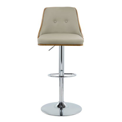 Majestic Office Furniture Adjustable Barstool - Set of 2