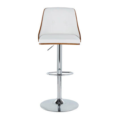 Majestic Office Furniture Adjustable Barstool - Set of 2