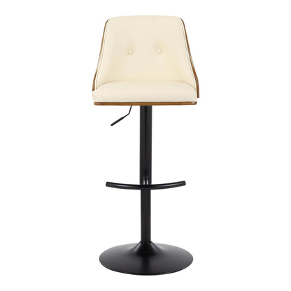 Majestic Office Furniture Adjustable Barstool - Set of 2