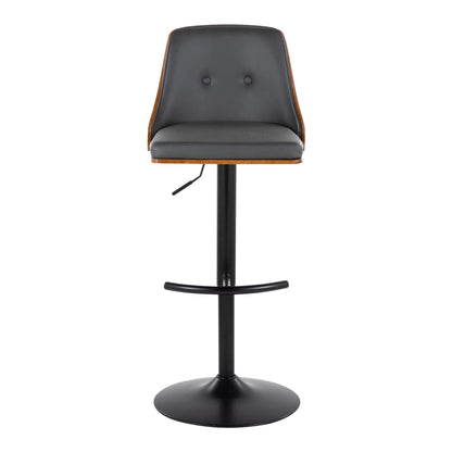 Majestic Office Furniture Adjustable Barstool - Set of 2
