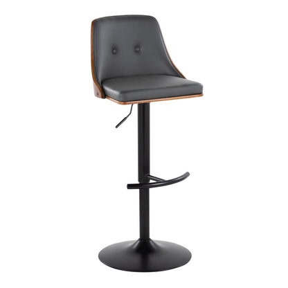 Majestic Office Furniture Adjustable Barstool - Set of 2
