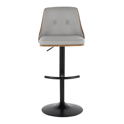 Majestic Office Furniture Adjustable Barstool - Set of 2