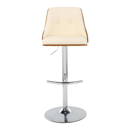 Majestic Office Furniture Adjustable Barstool - Set of 2
