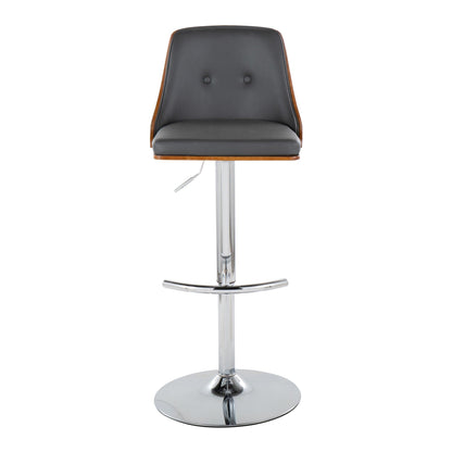 Majestic Office Furniture Adjustable Barstool - Set of 2