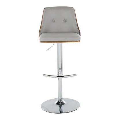 Majestic Office Furniture Adjustable Barstool - Set of 2