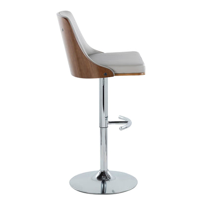 Majestic Office Furniture Adjustable Barstool - Set of 2