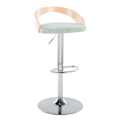 Majestic Office Furniture Adjustable Barstool - Set of 2