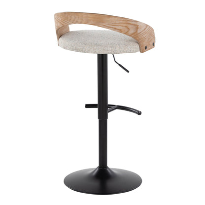 Majestic Office Furniture Adjustable Barstool