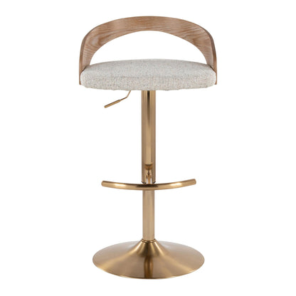 Majestic Office Furniture Adjustable Barstool - Set of 2
