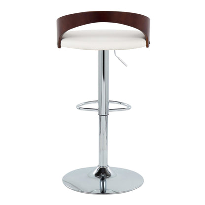 Majestic Office Furniture Adjustable Barstool - Set of 2