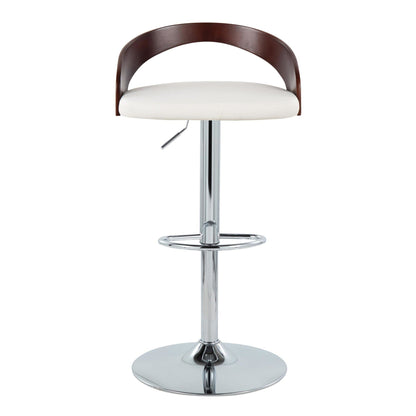 Majestic Office Furniture Adjustable Barstool - Set of 2