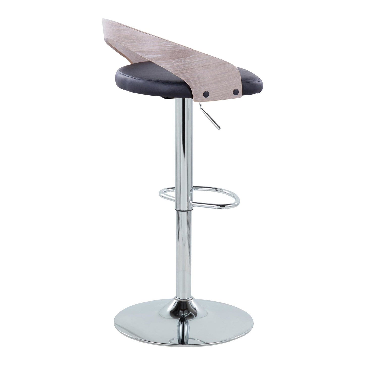 Majestic Office Furniture Adjustable Barstool - Set of 2