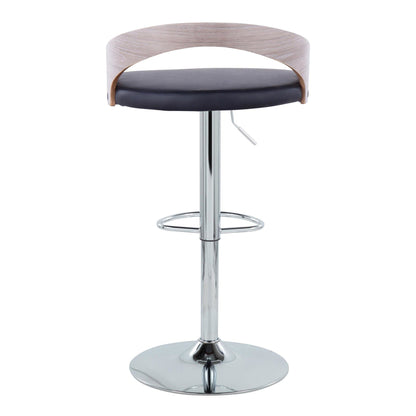 Majestic Office Furniture Adjustable Barstool - Set of 2