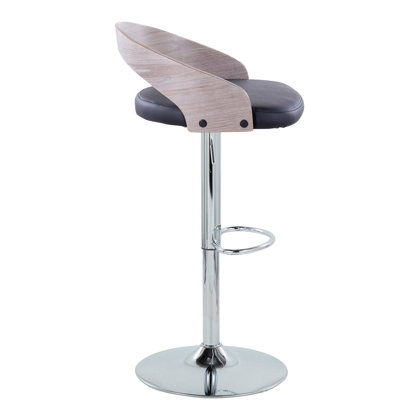 Majestic Office Furniture Adjustable Barstool - Set of 2