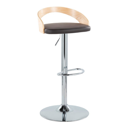 Majestic Office Furniture Adjustable Barstool - Set of 2