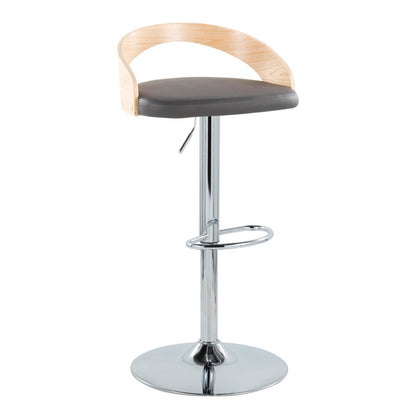 Majestic Office Furniture Adjustable Barstool - Set of 2