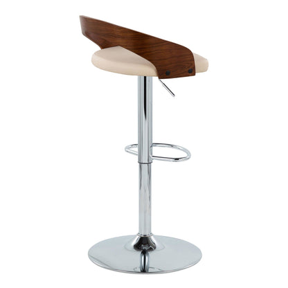 Majestic Office Furniture Adjustable Barstool - Set of 2