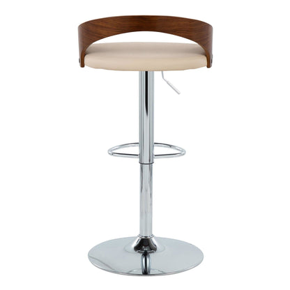 Majestic Office Furniture Adjustable Barstool - Set of 2