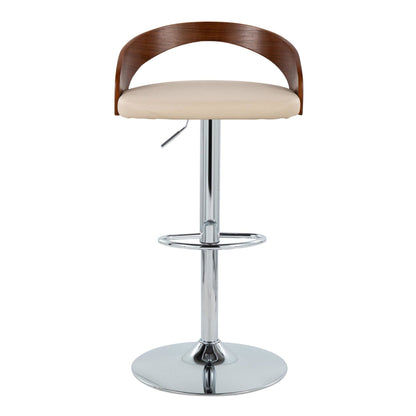 Majestic Office Furniture Adjustable Barstool - Set of 2