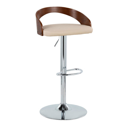 Majestic Office Furniture Adjustable Barstool - Set of 2
