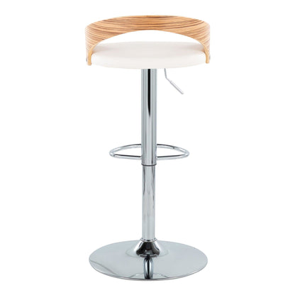 Majestic Office Furniture Adjustable Barstool - Set of 2
