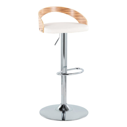 Majestic Office Furniture Adjustable Barstool - Set of 2