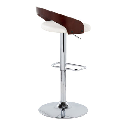 Majestic Office Furniture Adjustable Barstool - Set of 2