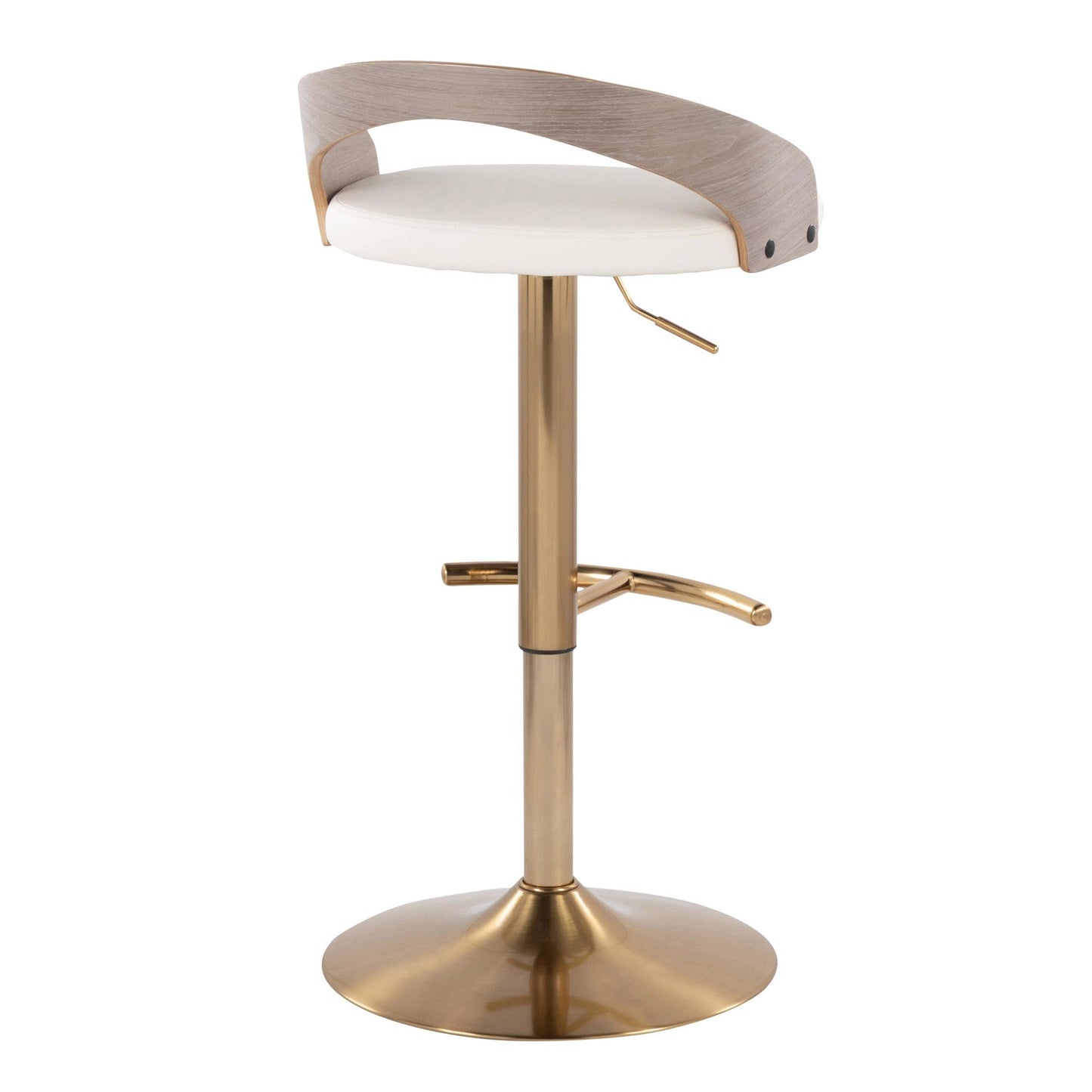 Majestic Office Furniture Adjustable Barstool - Set of 2