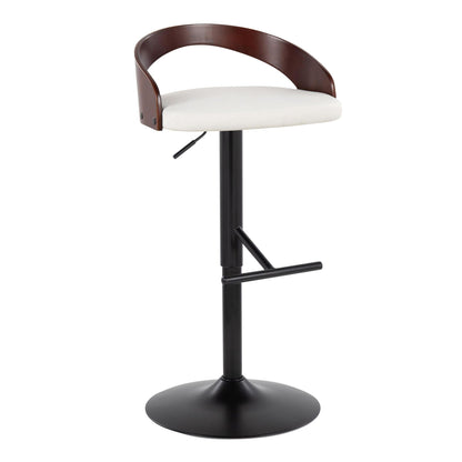 Majestic Office Furniture Adjustable Barstool - Set of 2