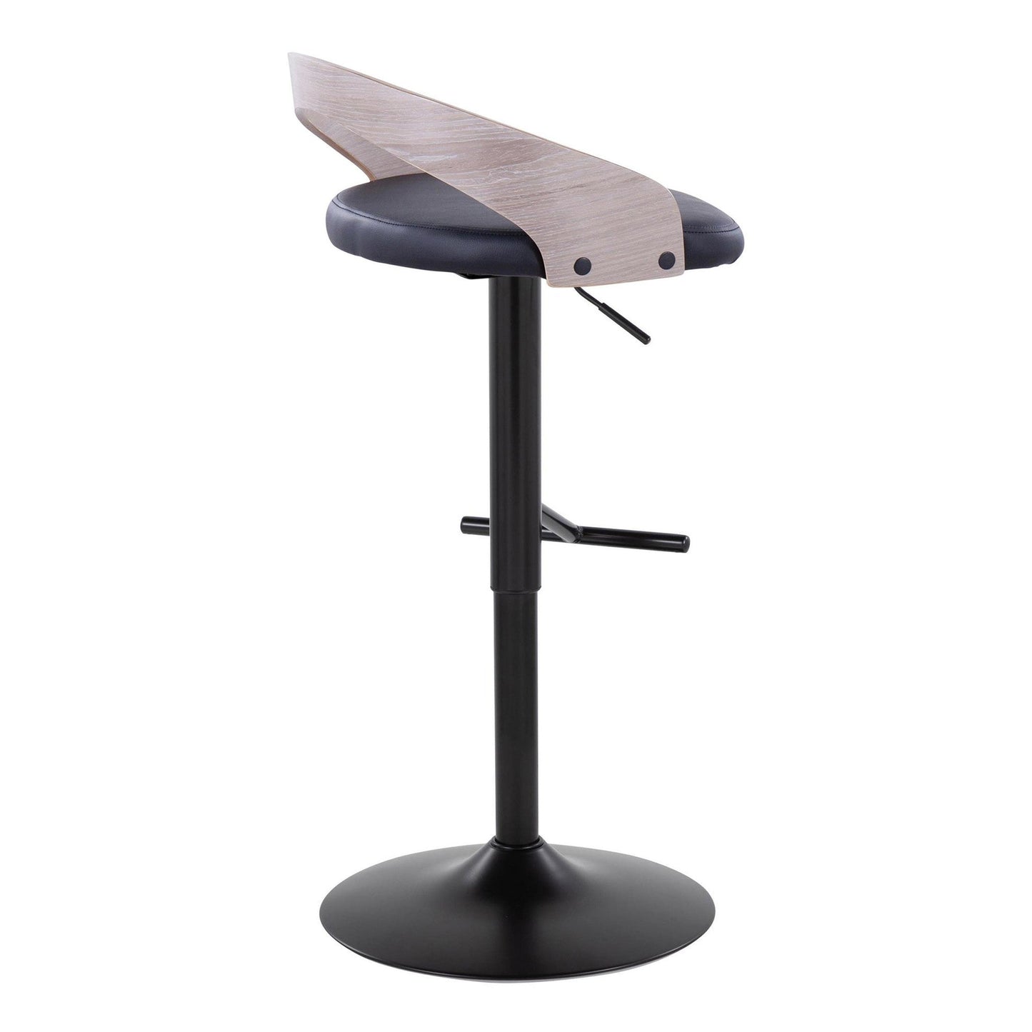 Majestic Office Furniture Adjustable Barstool - Set of 2