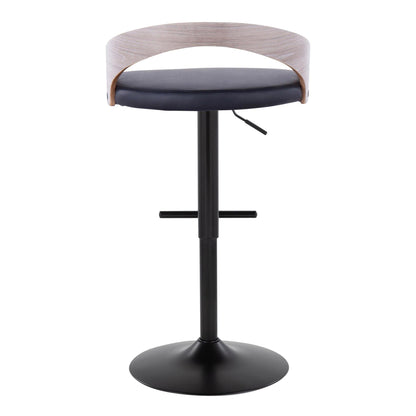 Majestic Office Furniture Adjustable Barstool - Set of 2