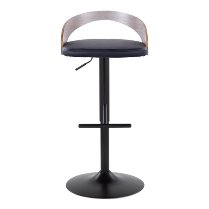Majestic Office Furniture Adjustable Barstool - Set of 2