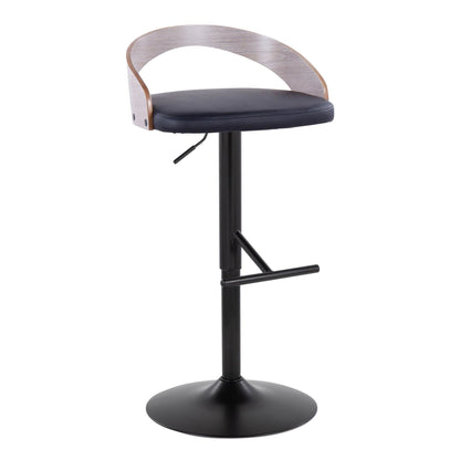 Majestic Office Furniture Adjustable Barstool - Set of 2
