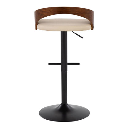 Majestic Office Furniture Adjustable Barstool - Set of 2