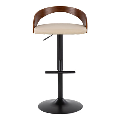 Majestic Office Furniture Adjustable Barstool - Set of 2