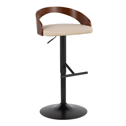 Majestic Office Furniture Adjustable Barstool - Set of 2