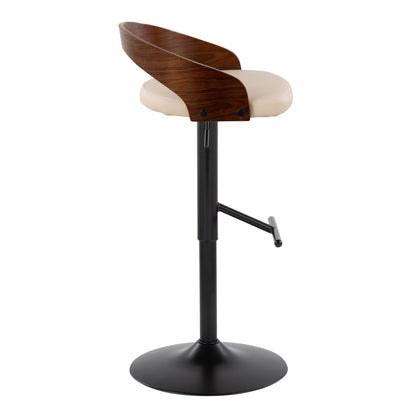 Majestic Office Furniture Adjustable Barstool - Set of 2