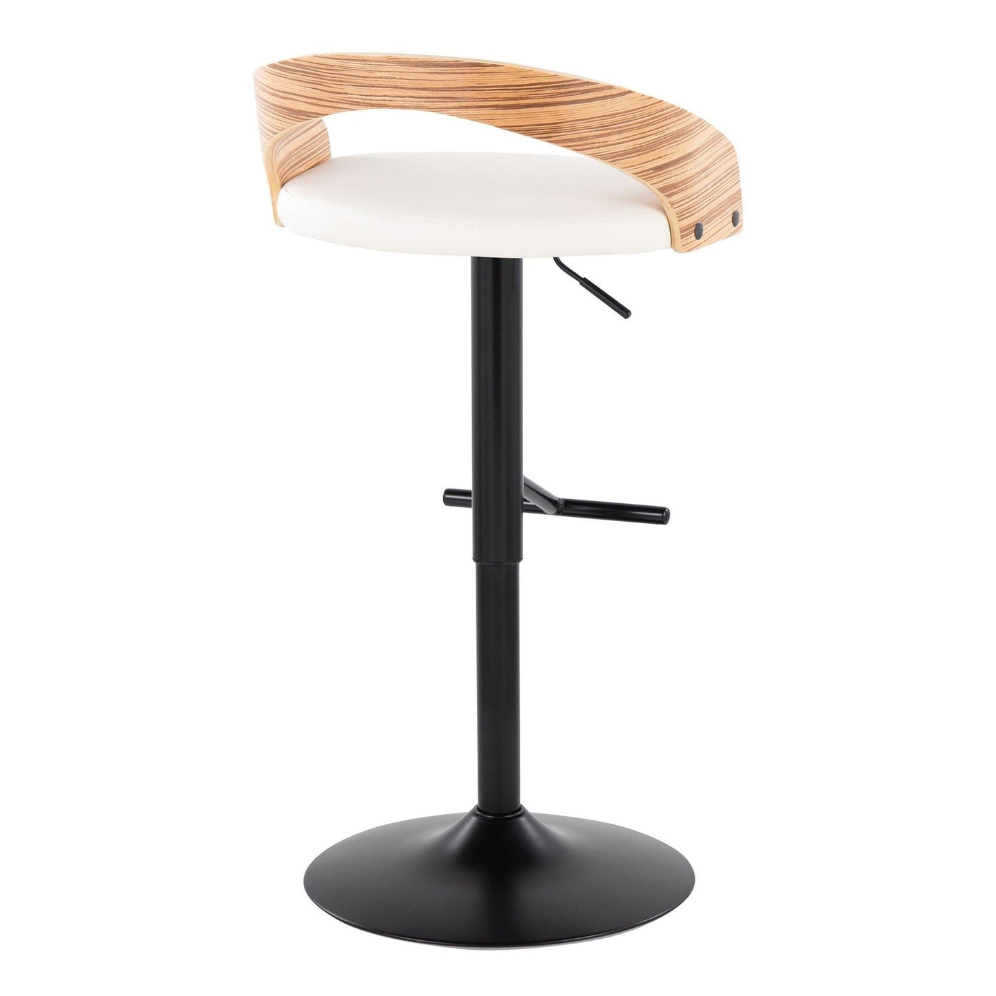 Majestic Office Furniture Adjustable Barstool - Set of 2