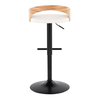 Majestic Office Furniture Adjustable Barstool - Set of 2